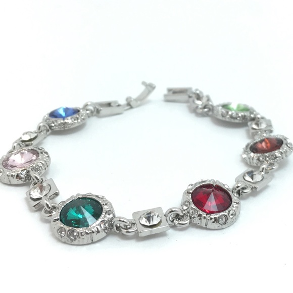 Jewelry - Multicolor Crystal Rhinestone Bracelet